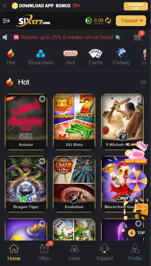 Six177 official game screenshot image. Six177 official game screenshot image.