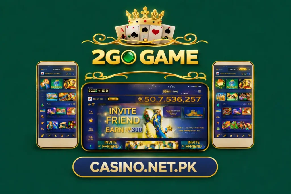 How to earn on 2GO game: full detail image designed by casino.net