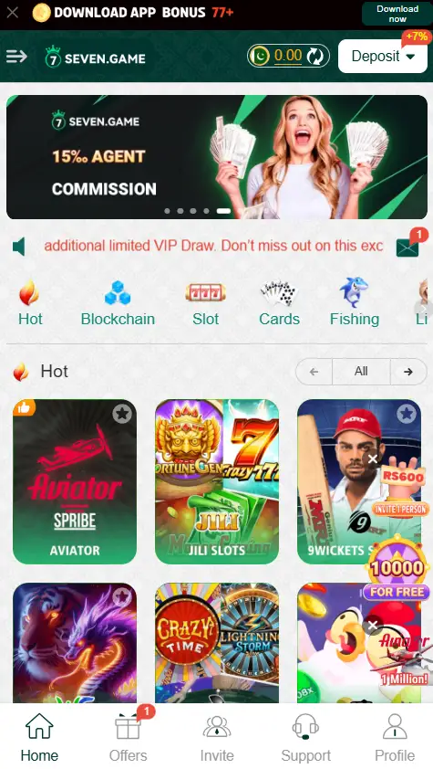 seven-game official screenshot image seven-game official screenshot image