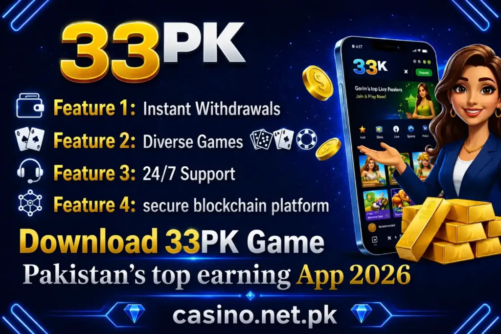 33Pak game invite, deposit, and withdrawal full guide image.