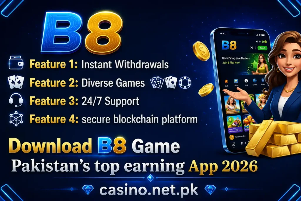 B8 game feature and invite friends image.