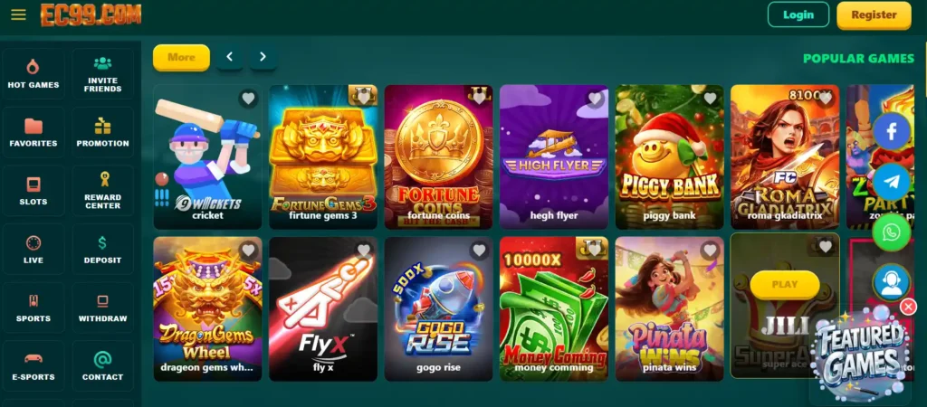 99EC game official screenshot image.