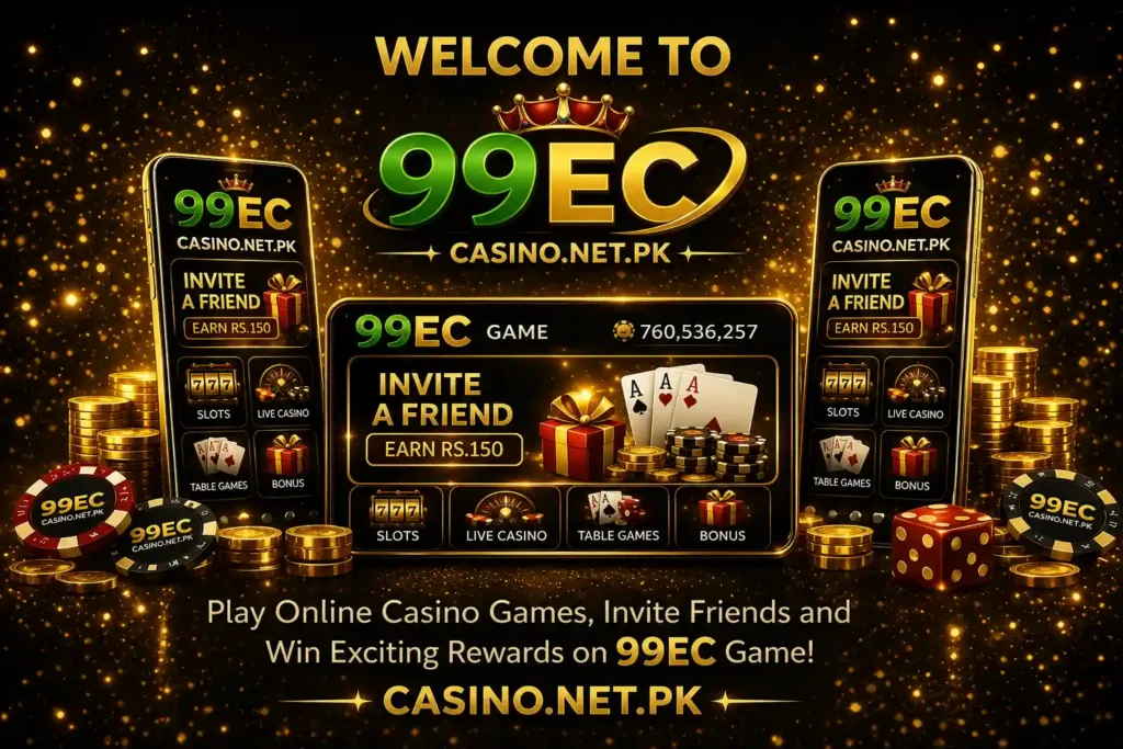 99EC Game official welcome image.