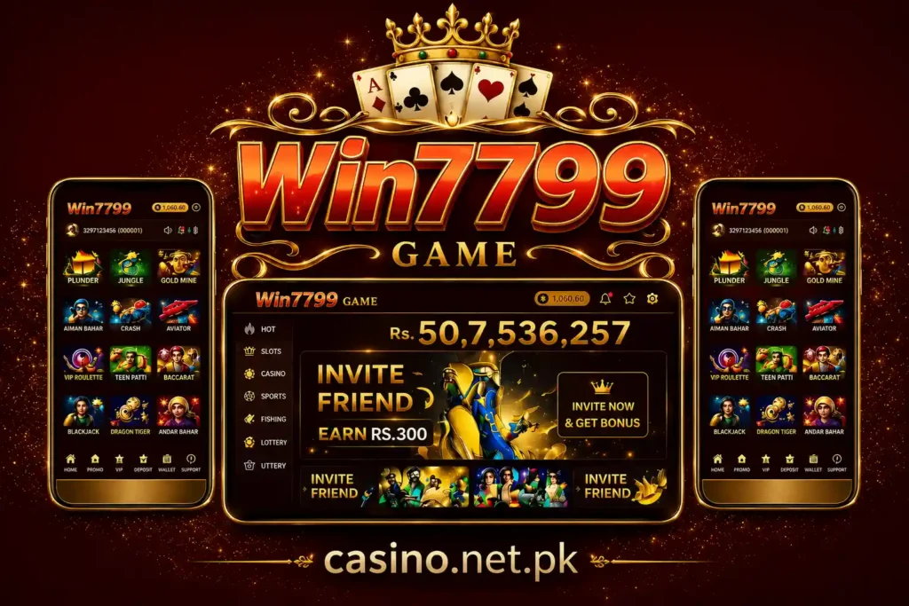 The win7799 game official welcome image.