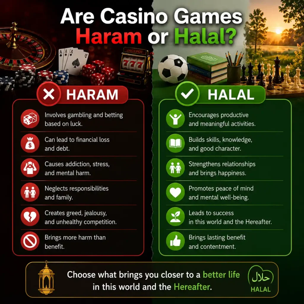 Casino games are halal or haram image 