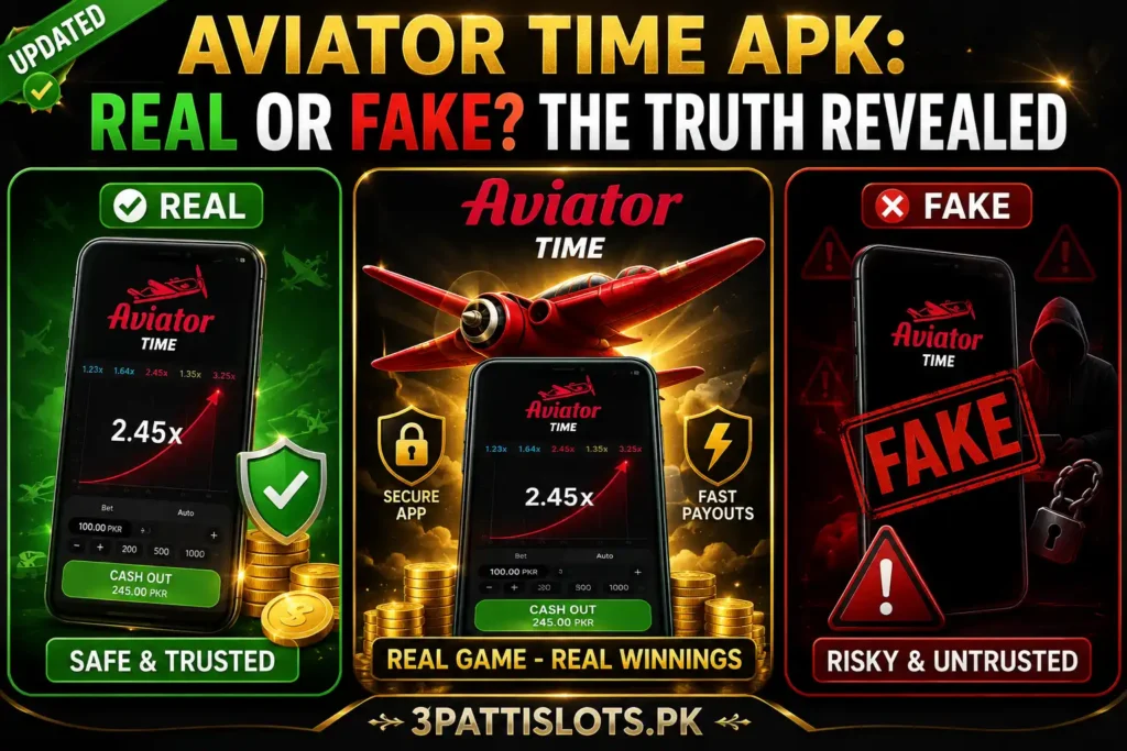 AViator Time APK: real or fake, full detail on this image.