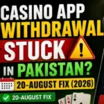 Casino app withdrawal stuck.